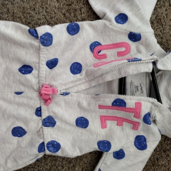 SET Of Long Sleeve Girls Carter's Outfits Size 6 Month - Picture 4 of 8